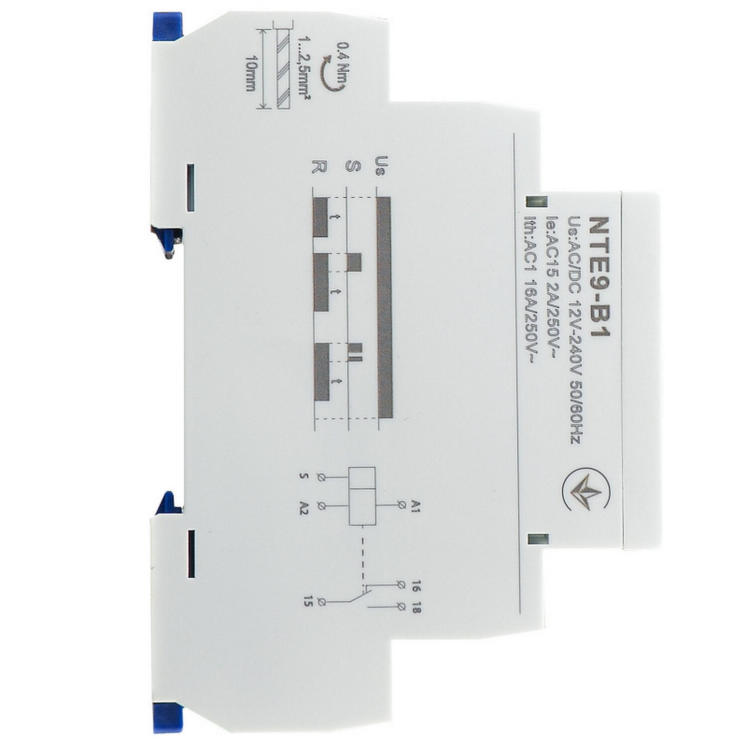 Реле затримки часу на вимкнення NTE9-B1 AC/DC 12-240V АСКО ( A0010240003 ) Реле затримки часу на вимкнення NTE9-B1 AC/DC 12-240V АСКО ( A0010240003 )
